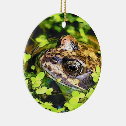 FROG KERAMIK ORNAMENT (Rechts)