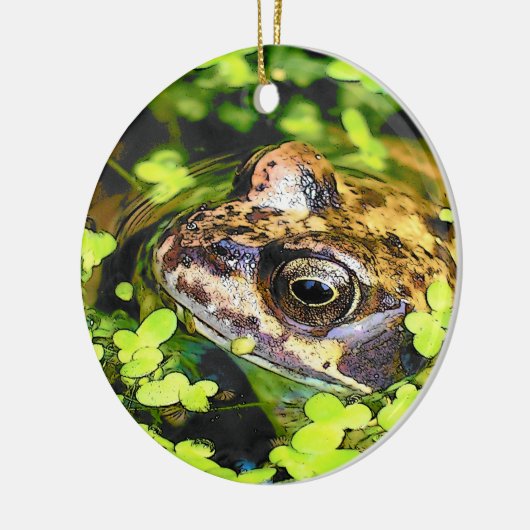 FROG KERAMIK ORNAMENT (Links)