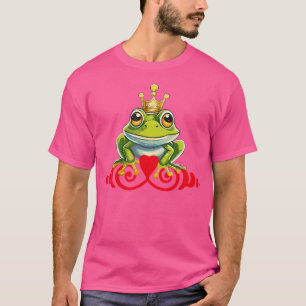 Frog King Prince Kiss T-Shirt
