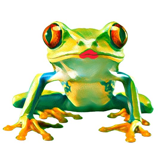 Frog Kiss Lipstick T-Shirt