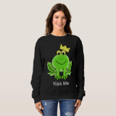 Frog Kiss Me Sweatshirt (Vorne ganz)