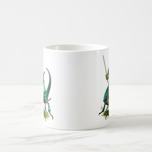 Frog Knight and Battle Beetle Kaffeetasse (Mittel)