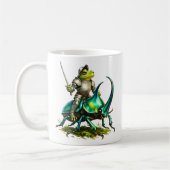 Frog Knight and Battle Beetle Kaffeetasse (Links)