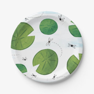 Frog Lilly Pad Birthday Paper Tellers Pappteller