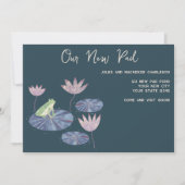 Frog Lily Pad Änderung der Ankündigung (Vorderseite)