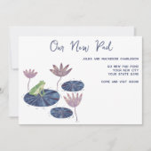 Frog Lily Pad Änderung der Ankündigung (Vorderseite)