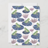 Frog Lily Pad Änderung der Ankündigung (Rückseite)