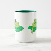 Frog Lily Pad Tasse (Zentrum)
