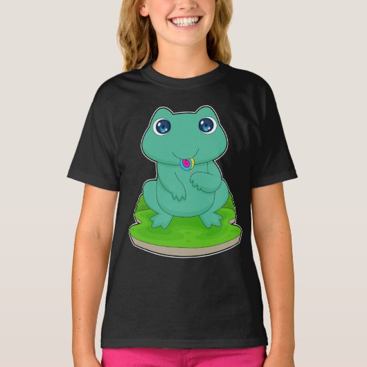 Frog Lollipop T-Shirt (Vorderseite)
