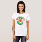Frog Love – Cute Motivational Art T-Shirt (Vorne ganz)