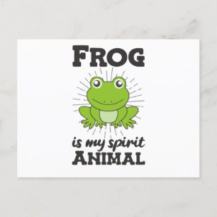 Frog Lovers Sweet Animals For Children's Frogs Postkarte