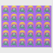 FROG lustiges Wrapper Geschenkpapier (Flach)