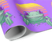 FROG lustiges Wrapper Geschenkpapier (Rolleneckpunkt)