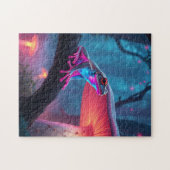 Frog Magic Mushroom Puzzle (Horizontal)