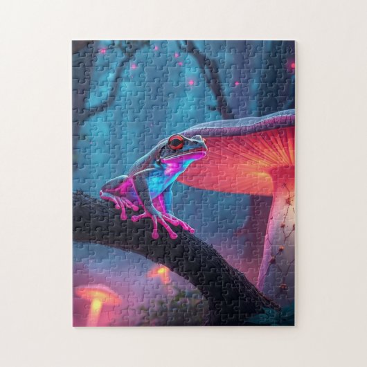Frog Magic Mushroom Puzzle (Vertikal)