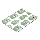 Frog Magic Spaß Watercolor Froggy Notizblock (Linke Seite)