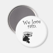 frog- magnet (Vorderseite/Rückseite)