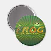 FROG MAGNET (Vorderseite/Rückseite)