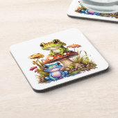 Frog Merchandise Geschenke Getränkeuntersetzer (Linke Seite)