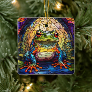 Frog Merchandise Geschenke Keramikornament