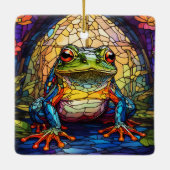 Frog Merchandise Geschenke Keramikornament (Rückseite)