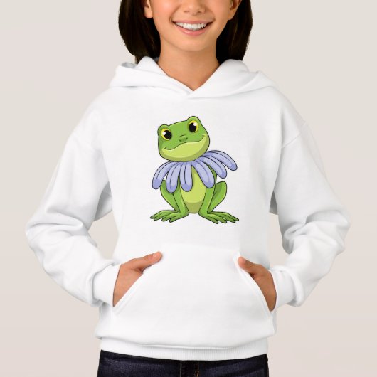 Frog mit Daisy Hoodie (Vorderseite)