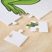 Frog mit Daisy Puzzle (Seite)