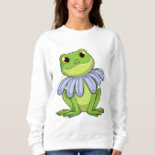 Frog mit Daisy Sweatshirt (Vorderseite)