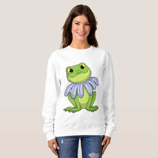 Frog mit Daisy Sweatshirt (Vorne ganz)