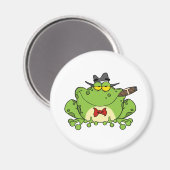 Frog Mobster Magnet (Vorderseite/Rückseite)