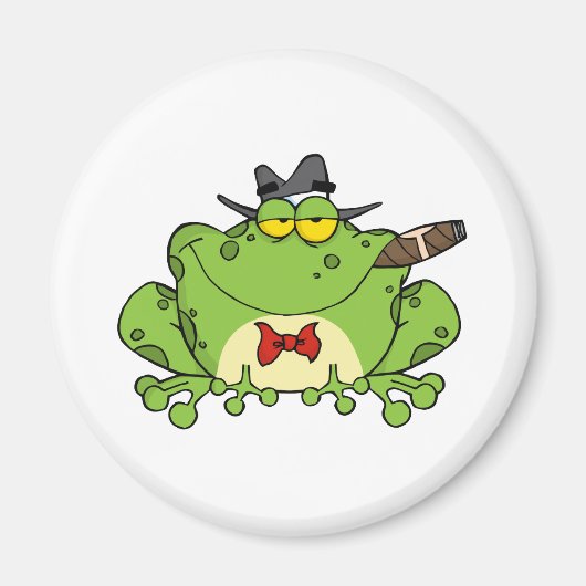 Frog Mobster Magnet (Vorne)