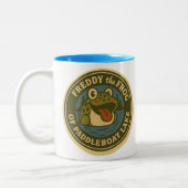 Frog Mug- Zweifarbige Tasse (Links)