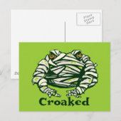 Frog Mummy Postkarte (Vorne/Hinten)