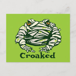 Frog Mummy Postkarte