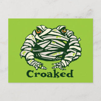 Frog Mummy Postkarte