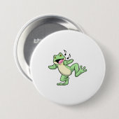 Frog Music Dance Button (Vorne & Hinten)