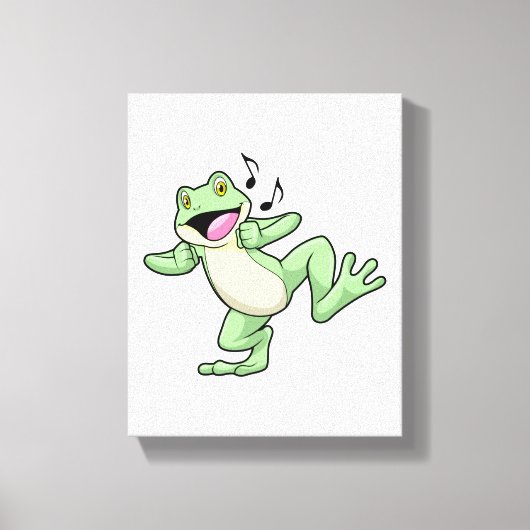 Frog Music Dance Leinwanddruck (Vorderseite)
