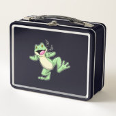Frog Music Dance Metall Brotdose (Vorderseite)