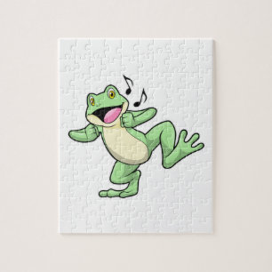 Frog Music Dance Puzzle