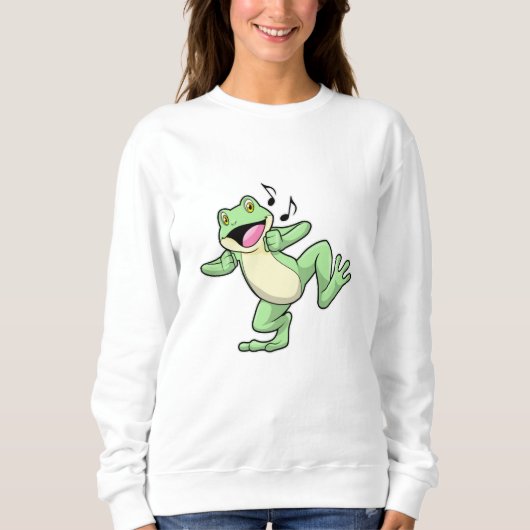 Frog Music Dance Sweatshirt (Vorderseite)