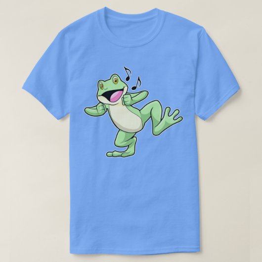 Frog Music Dance T-Shirt (Design vorne)
