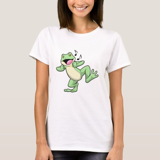 Frog Music Dance T-Shirt (Vorderseite)