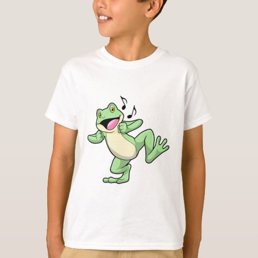 Frog Music Dance T-Shirt (Vorderseite)