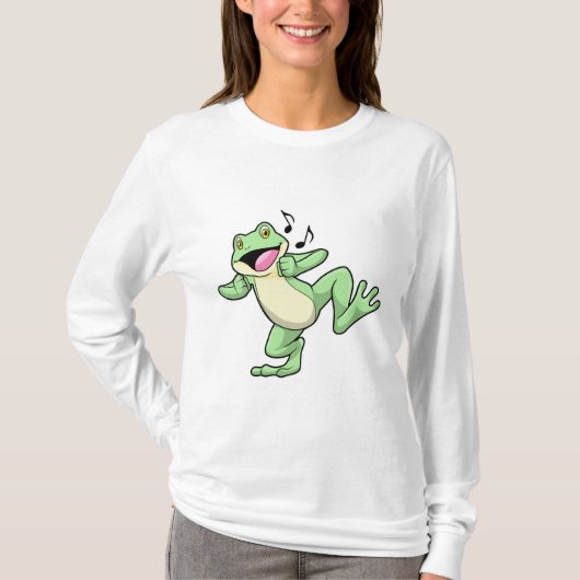 Frog Music Dance T-Shirt (Vorderseite)