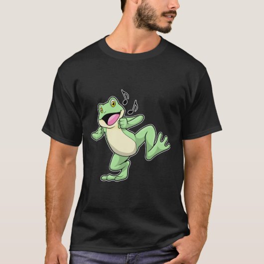 Frog Music Dance T-Shirt (Vorderseite)