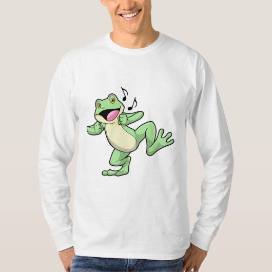Frog Music Dance T-Shirt (Vorderseite)