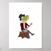 Frog Musician Poster (Vorne)