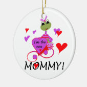 Frog New Mommy Gifts Keramikornament (Links)