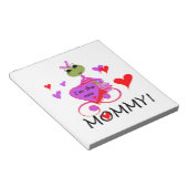 Frog New Mommy Gifts Notizblock (angewinkelt)