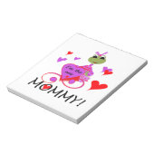 Frog New Mommy Gifts Notizblock (Rotiert)